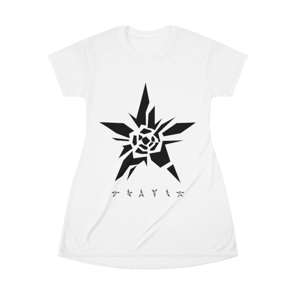 White No More Heroes Tee Dress Gaming Fashion