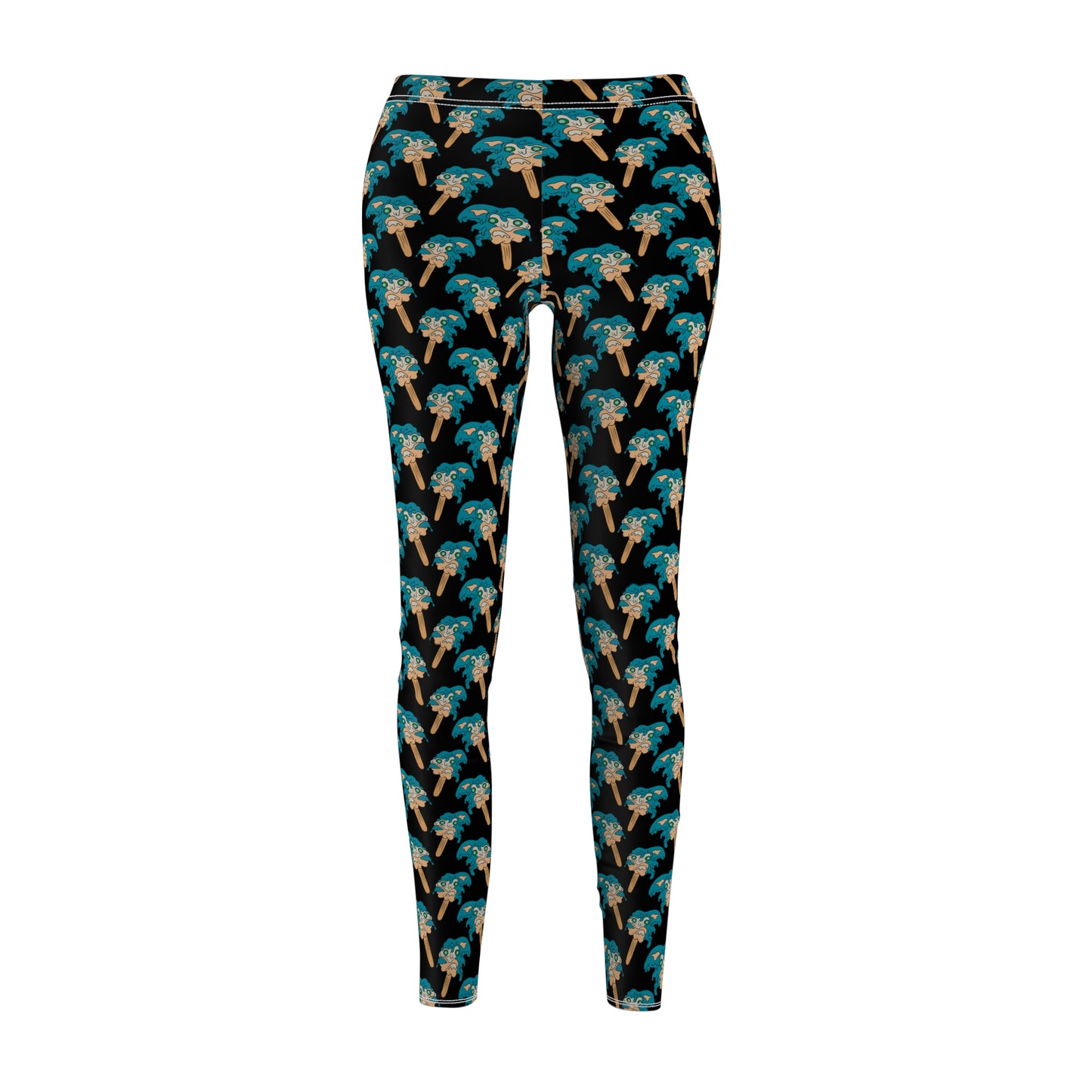 Women's Leggings - Melting Sonic pattern
