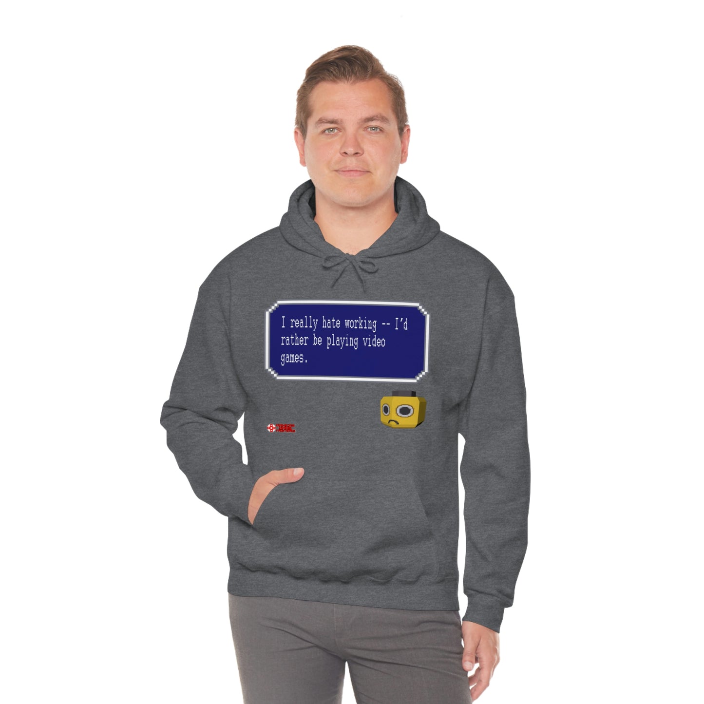 Unisex Hoodie - I Really Hate Working
