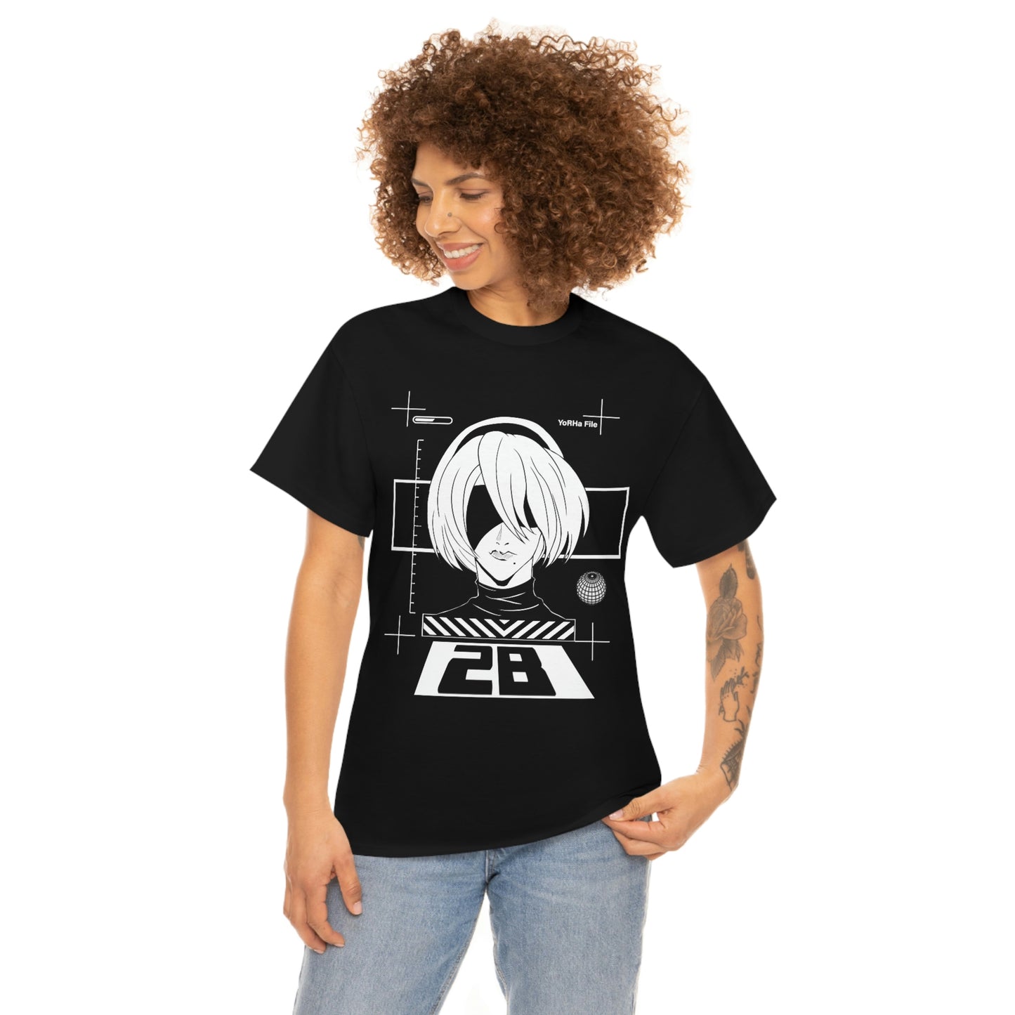 Nier: Automata Men's Tee - 2B file
