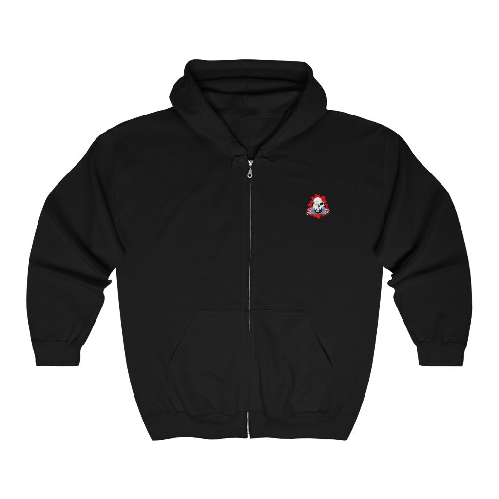 Black MediEvil Zip Hoodie Gaming Fashion