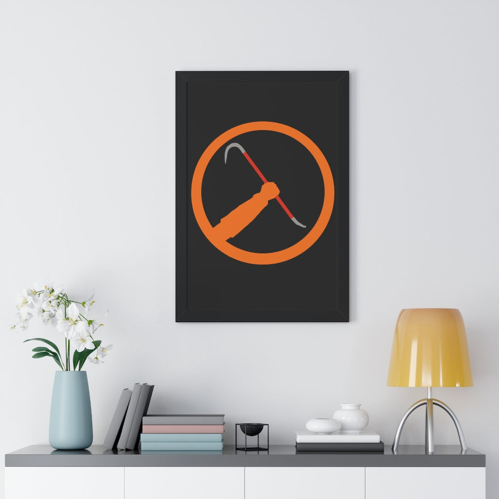 Framed Poster - I’m the Crowbar