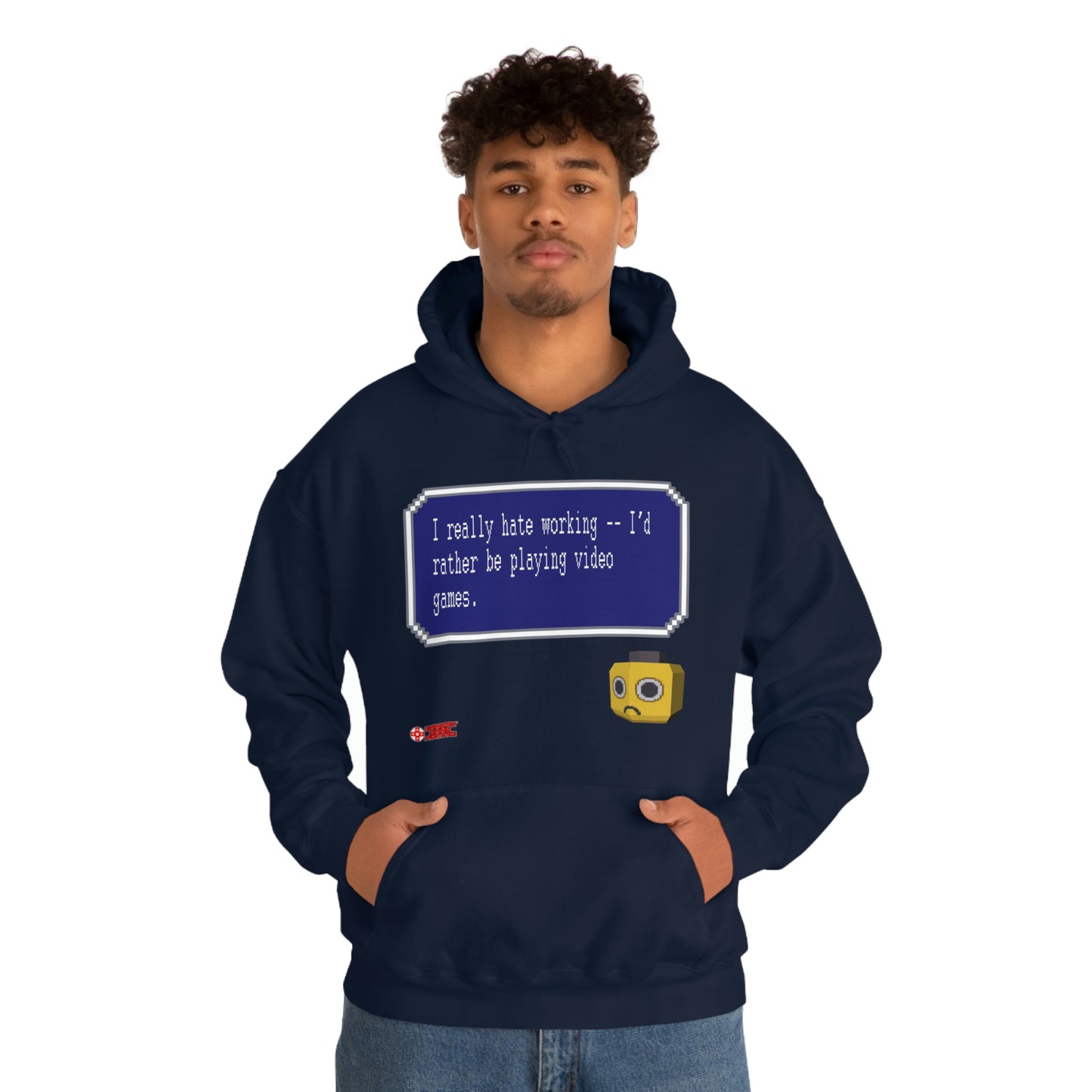Unisex Hoodie - I Really Hate Working