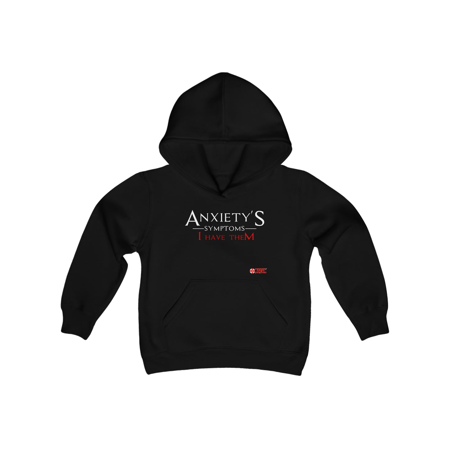 Kids' Hoodie - Anxiety's Symptons