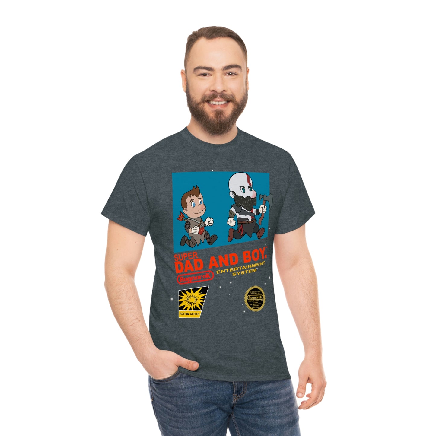 God of War Men's Tee - Super Dad and Boy