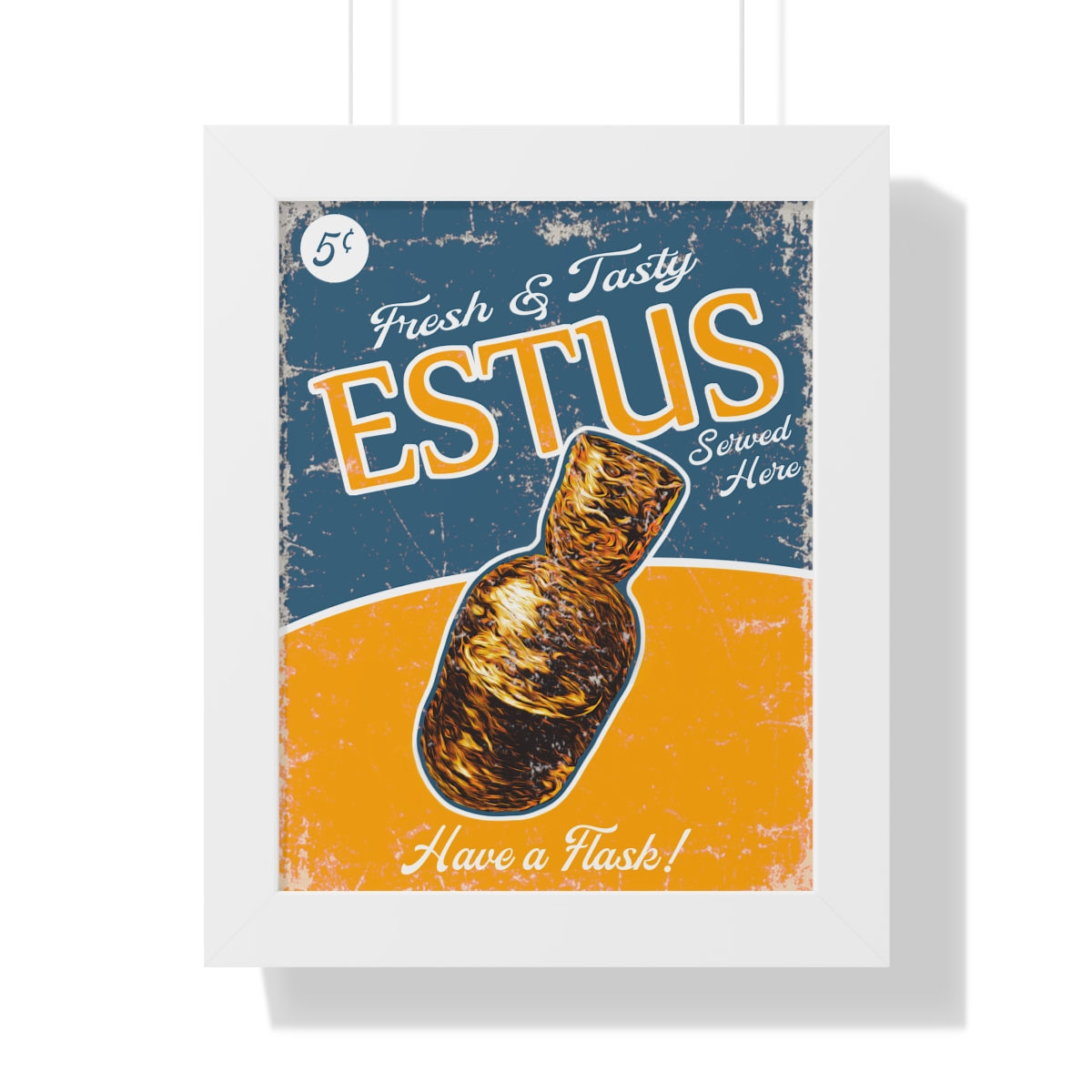 Framed Poster - Drink Estus