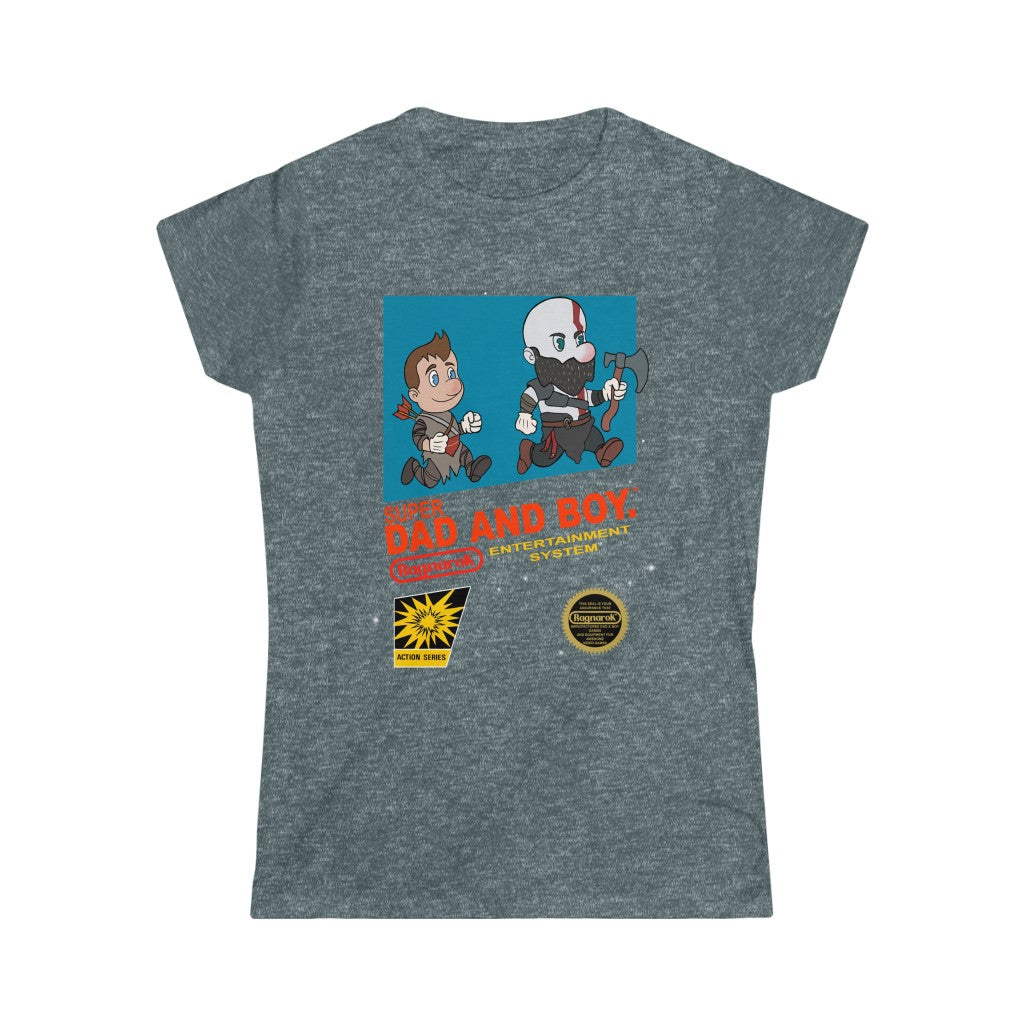 Women's Tee - Super Dad & Boy