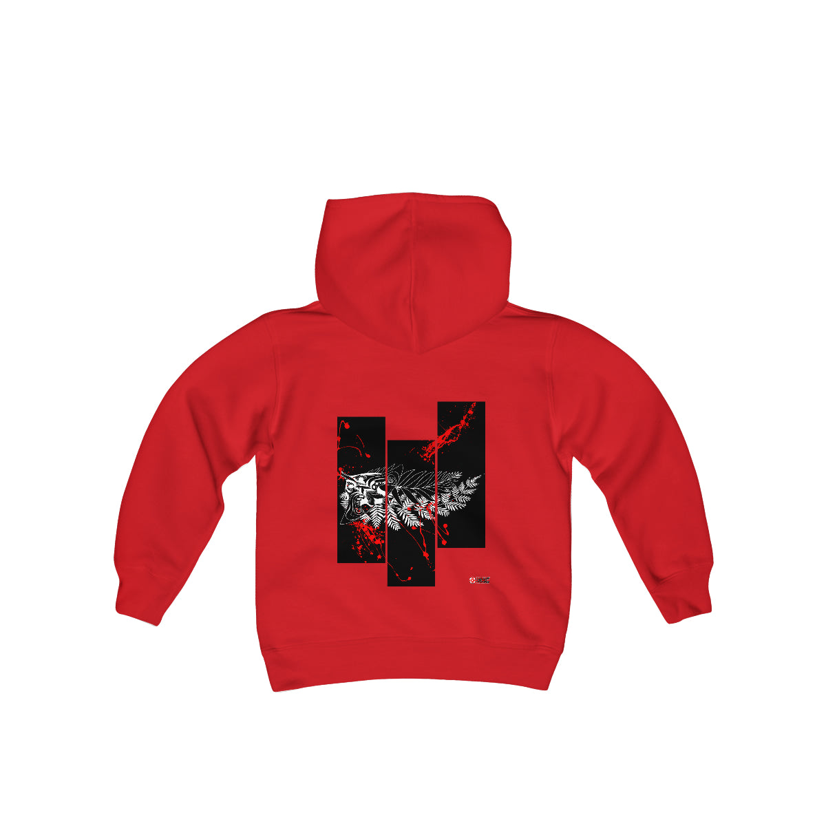 Moth Tattoo White Kids Hoodie