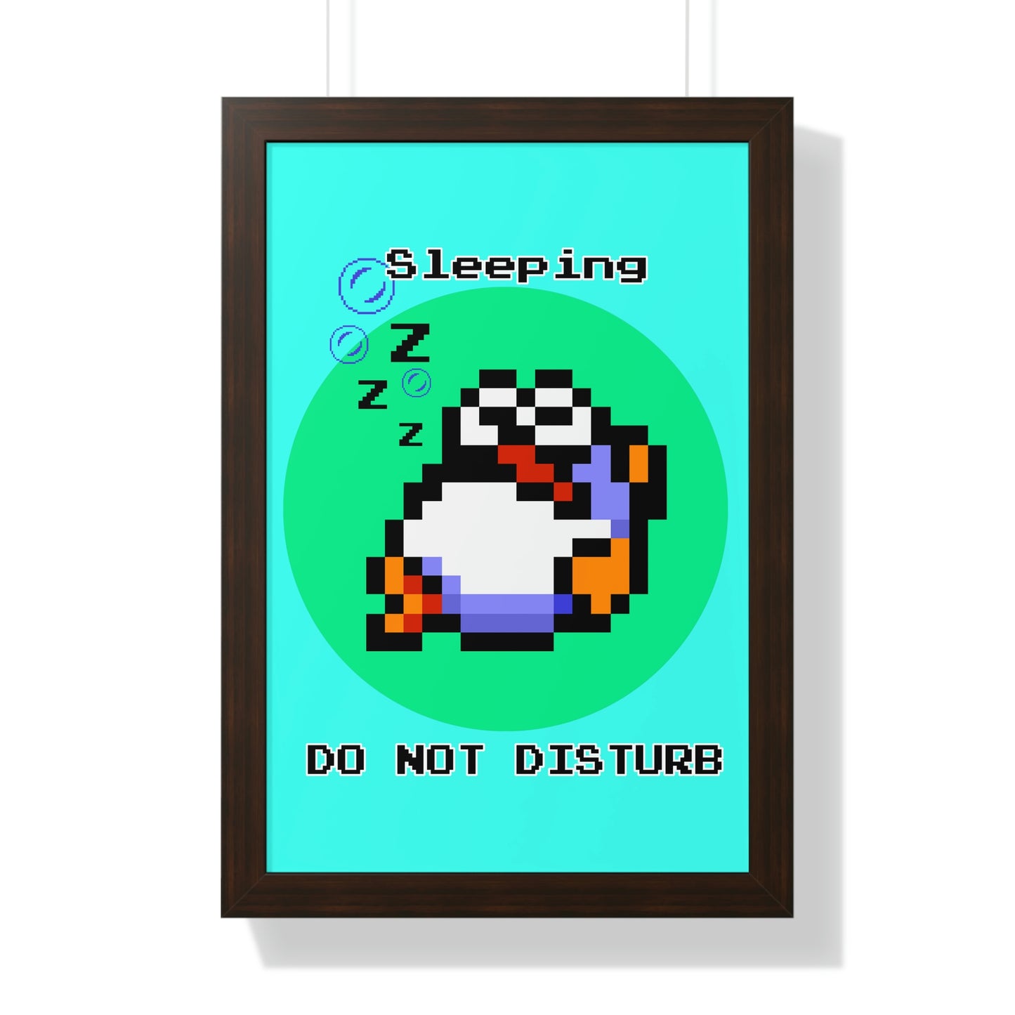 Super Mario World Framed Poster - Rip Van Sleeping