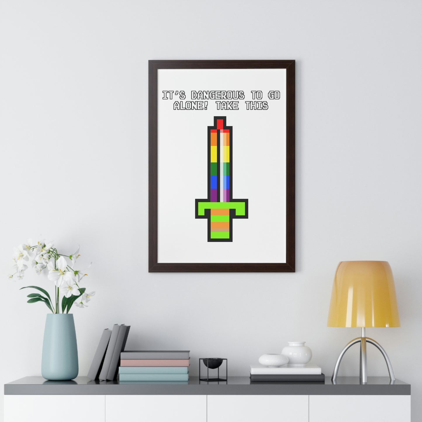 The Legend of Zelda Framed Poster - Going Solo