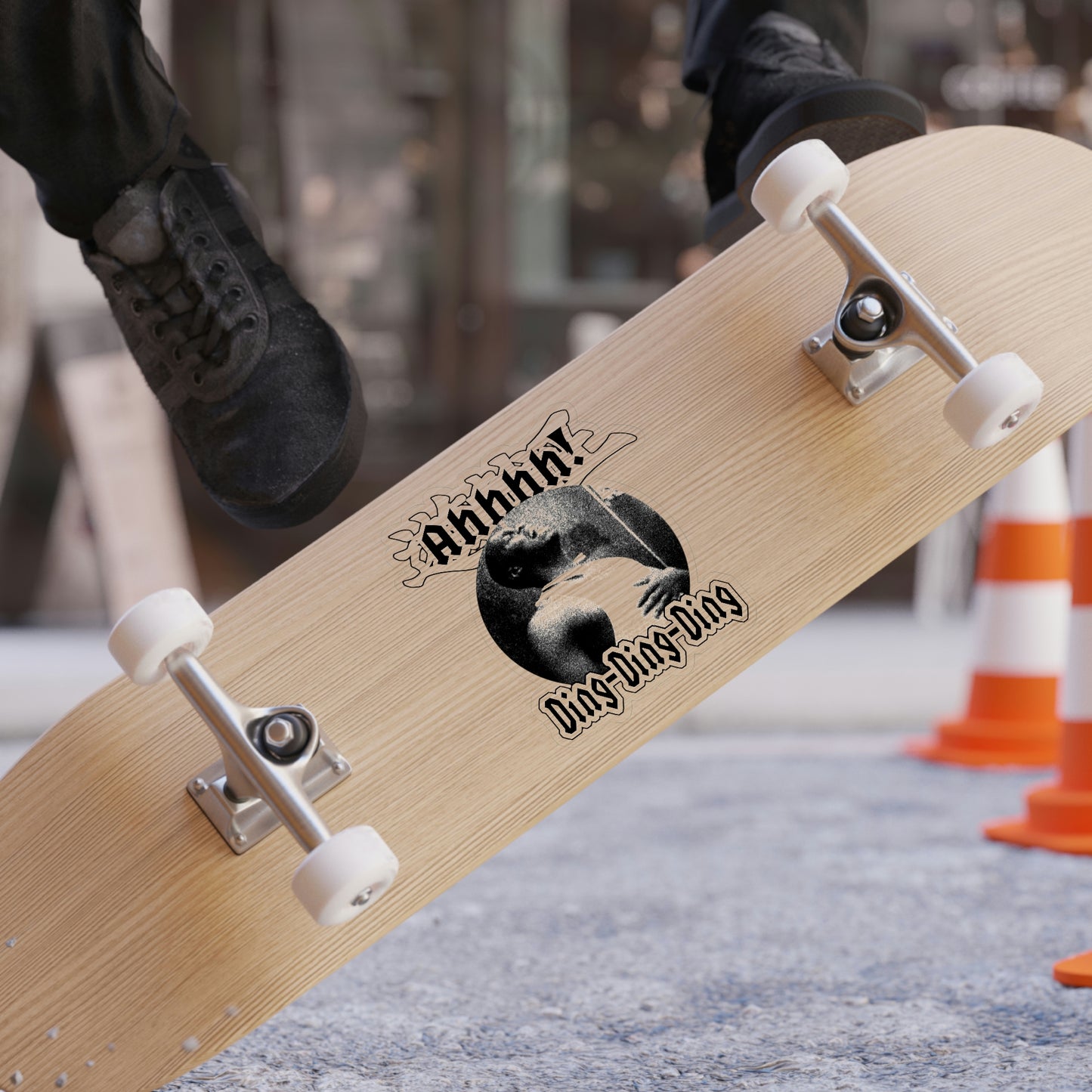 Transparent Outdoor Stickers - The Legendary Duelist