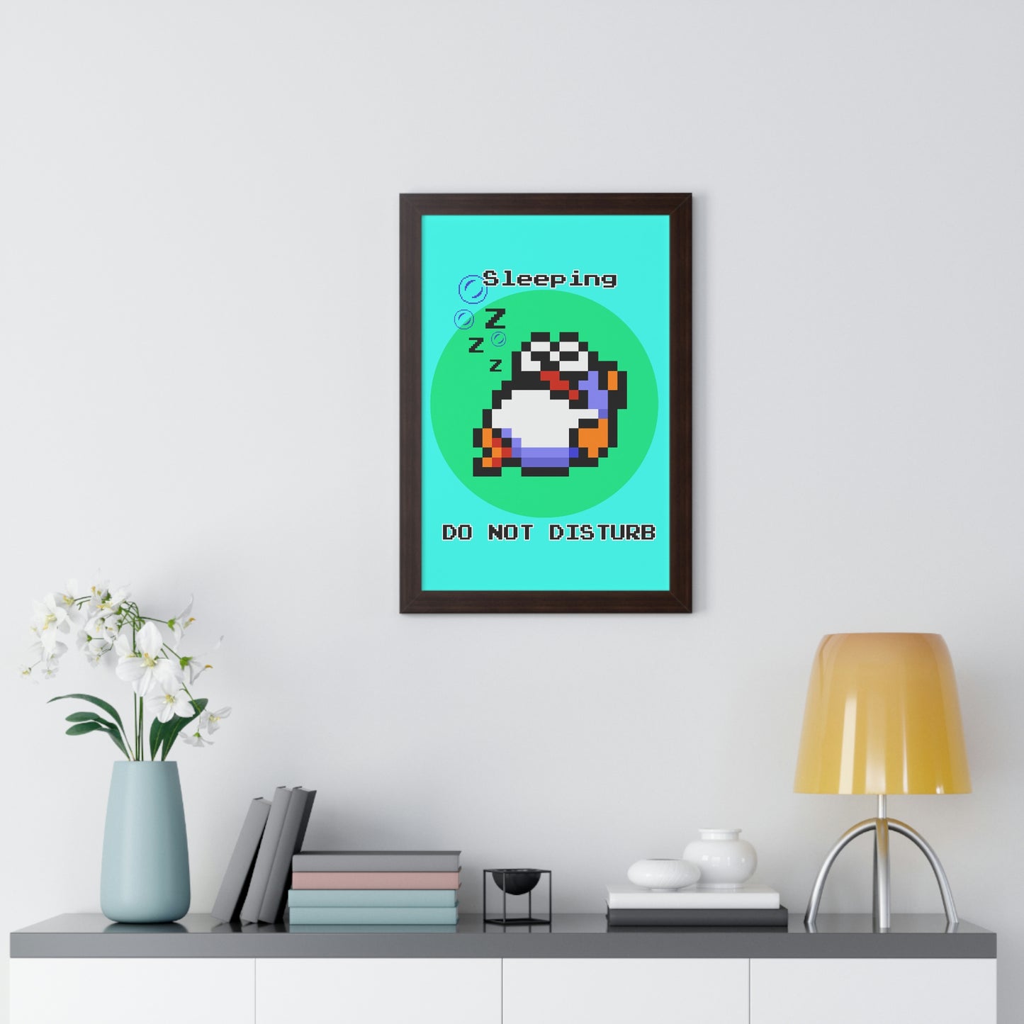 Super Mario World Framed Poster - Rip Van Sleeping