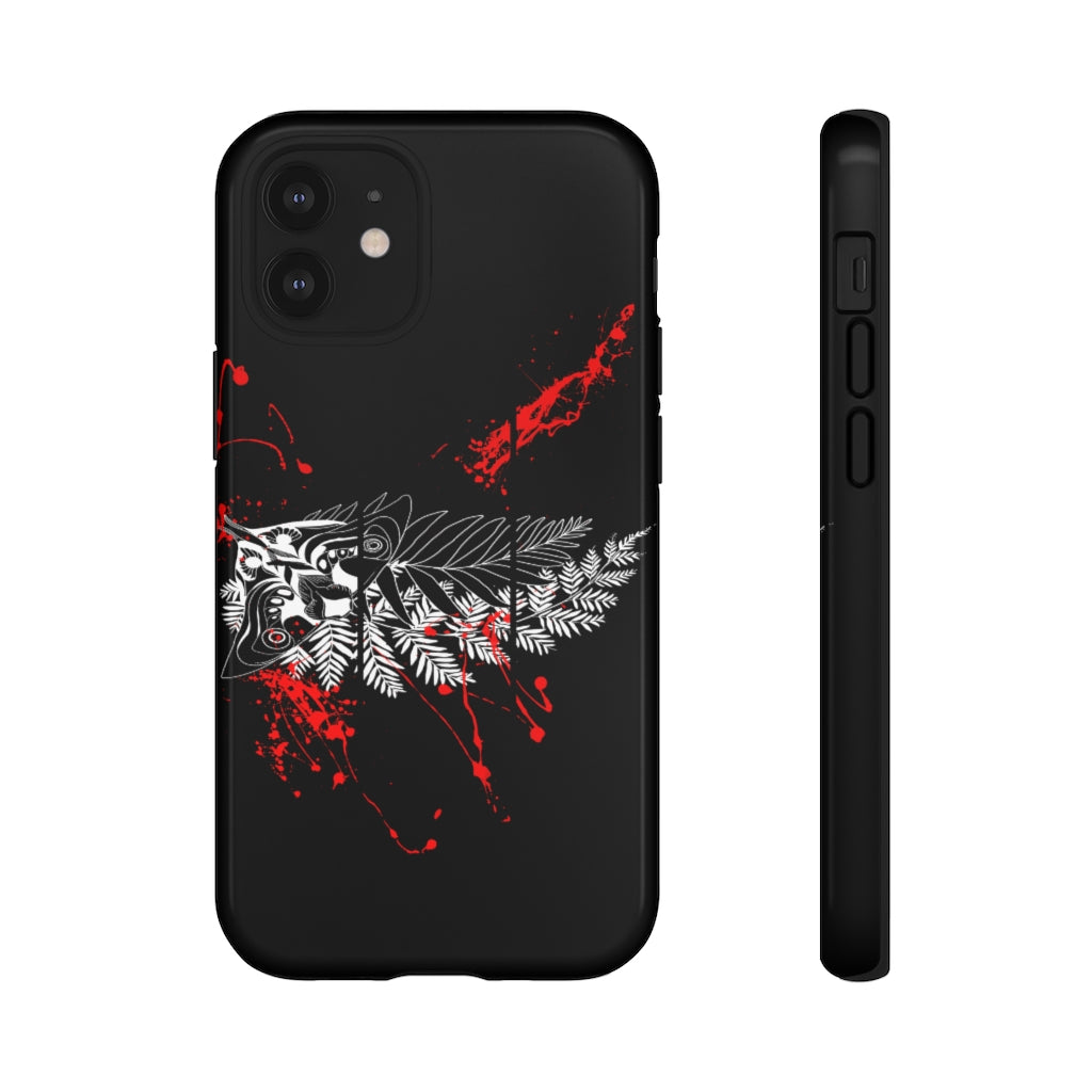 Tough Case - Moth Tattoo Black