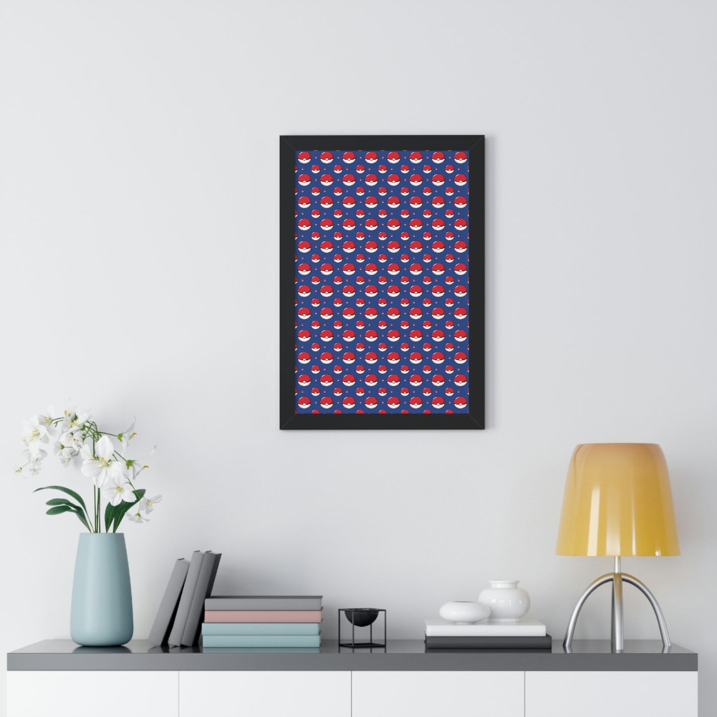 Pokémon Framed Poster - Pokeball