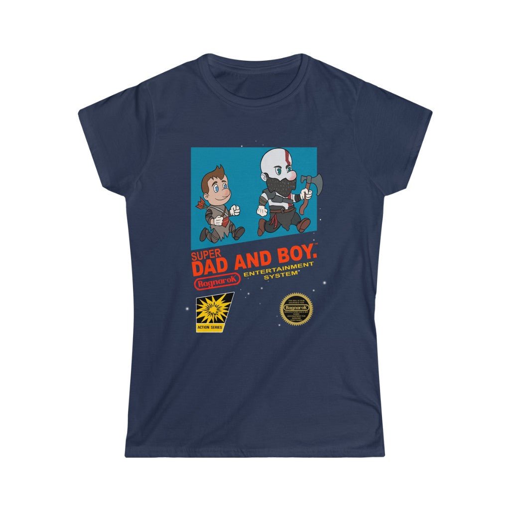 Women's Tee - Super Dad & Boy