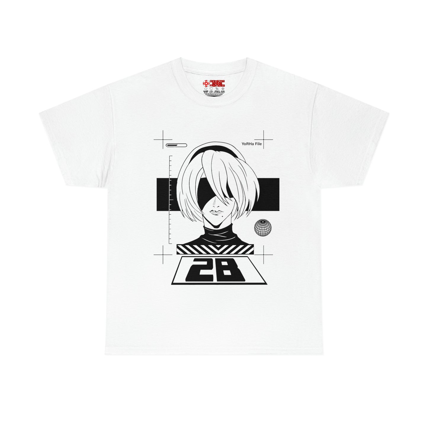 Nier: Automata Men's Tee - 2B file