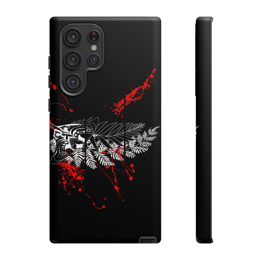 Tough Case - Moth Tattoo Black
