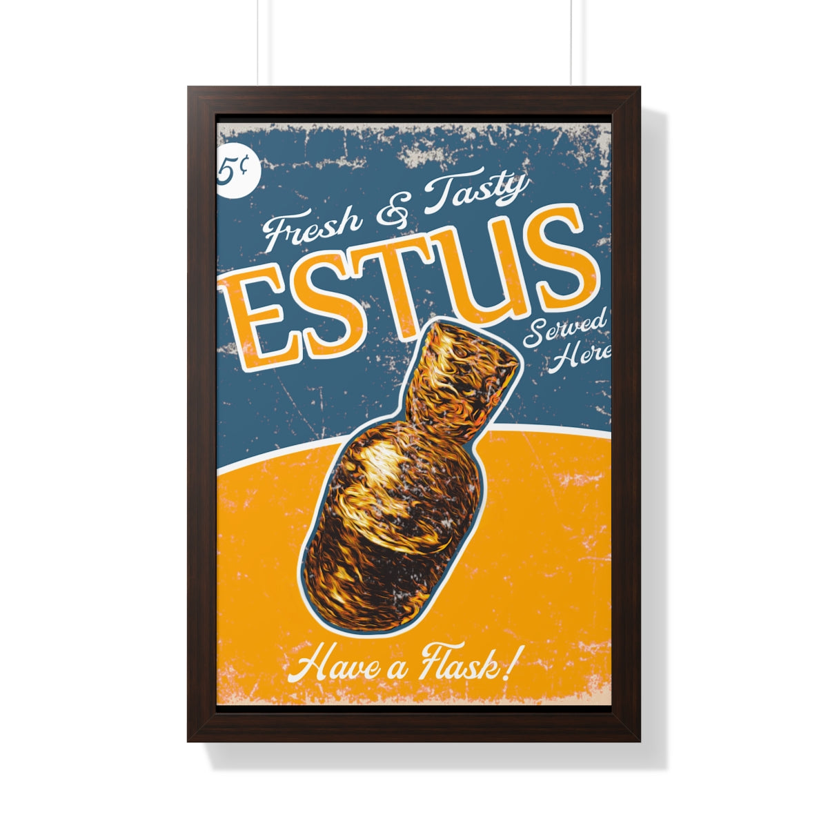 Framed Poster - Drink Estus