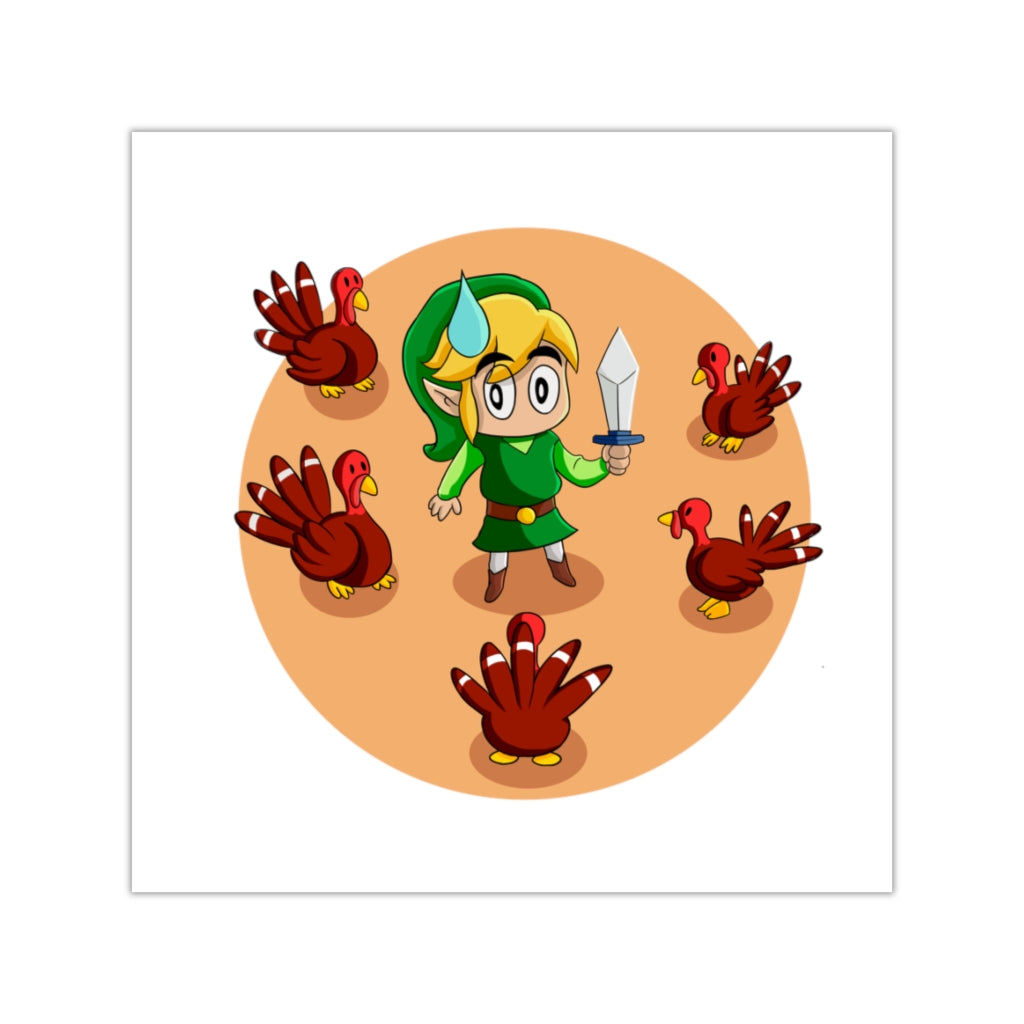 The Legend of Zelda Vinyl Sticker Gaming Merch
