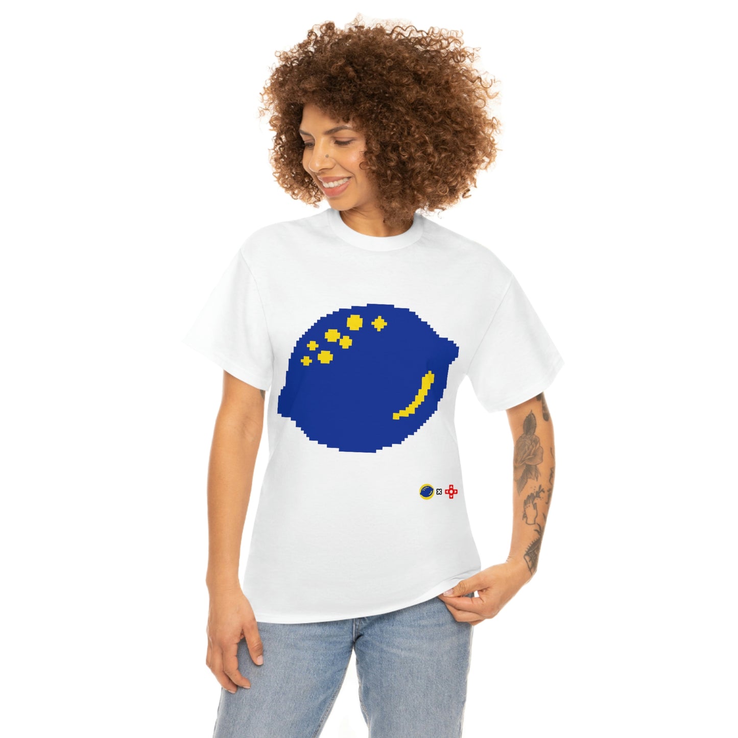 ALS x GSF Men's Tee - 8bit Lemon Hero