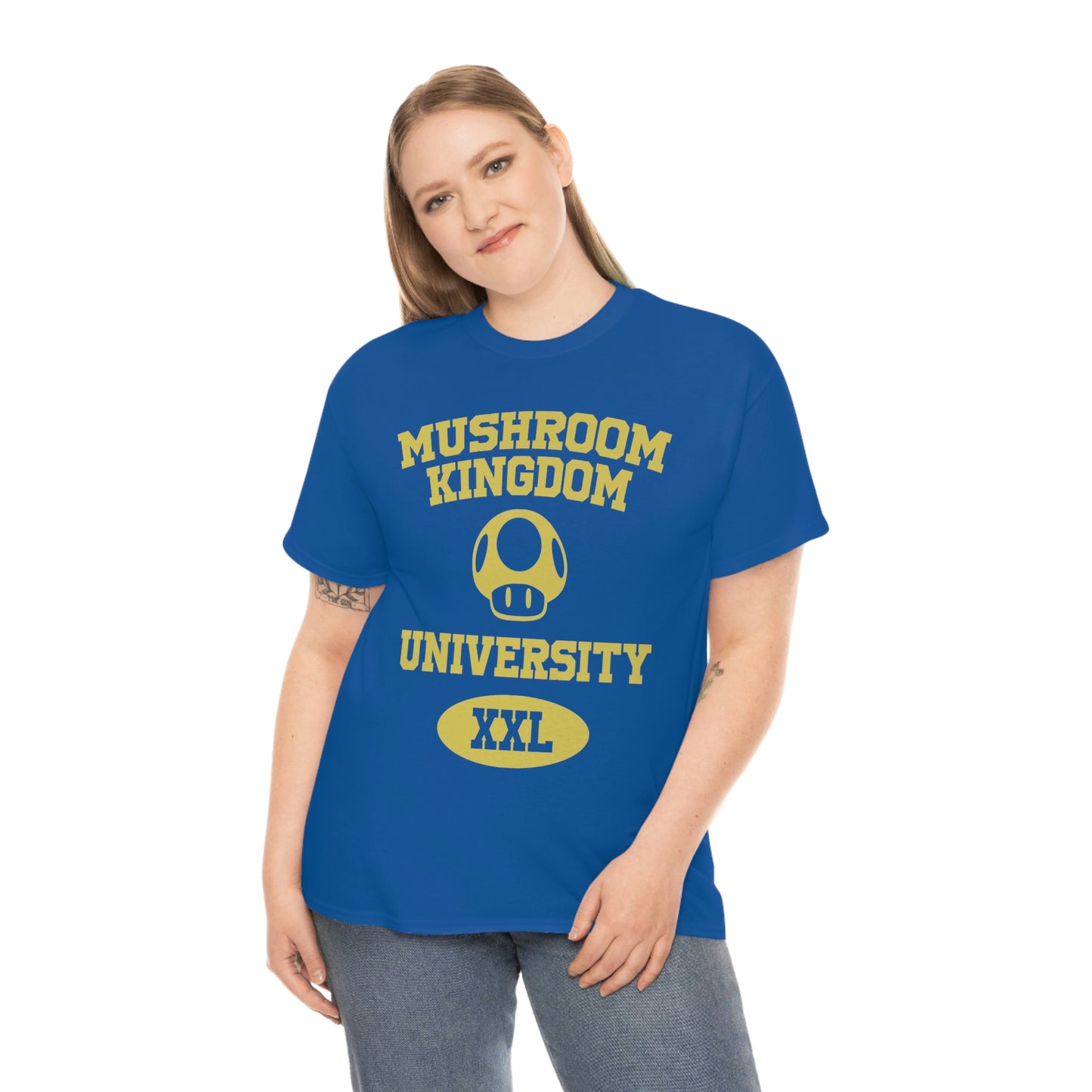 Super Mario Bros Men's Tee - Mushroom Kingdom University
