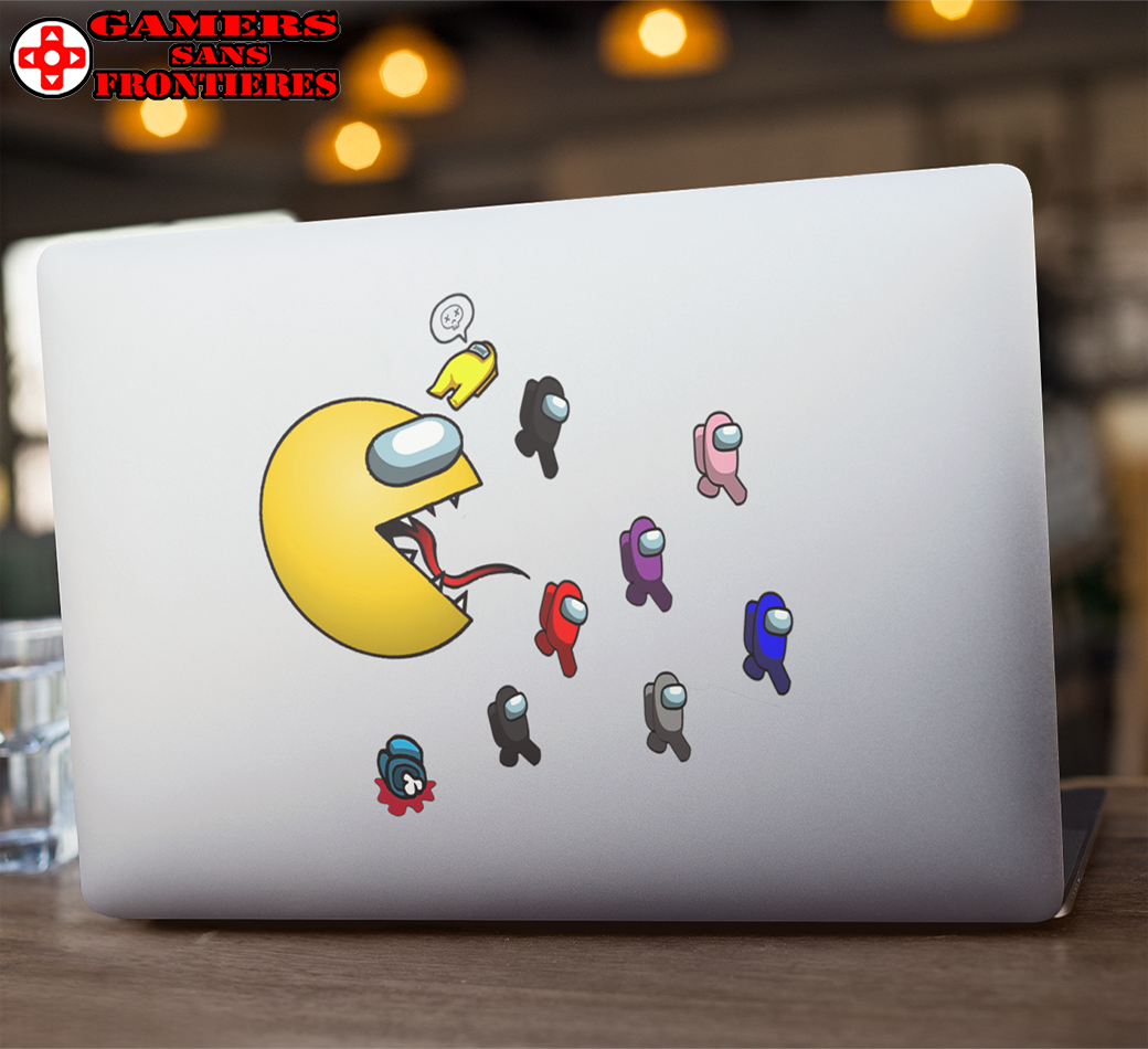 Transparent Outdoor Sticker - Sus-Eater