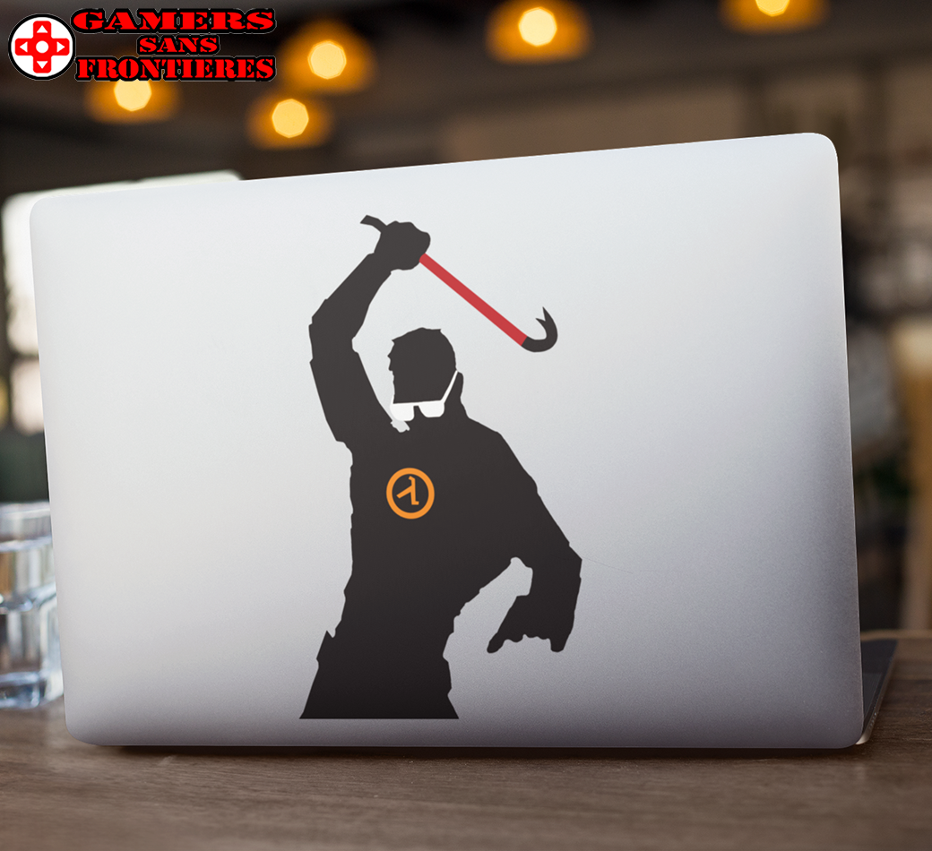 Transparent Outdoor Sticker - Freeman