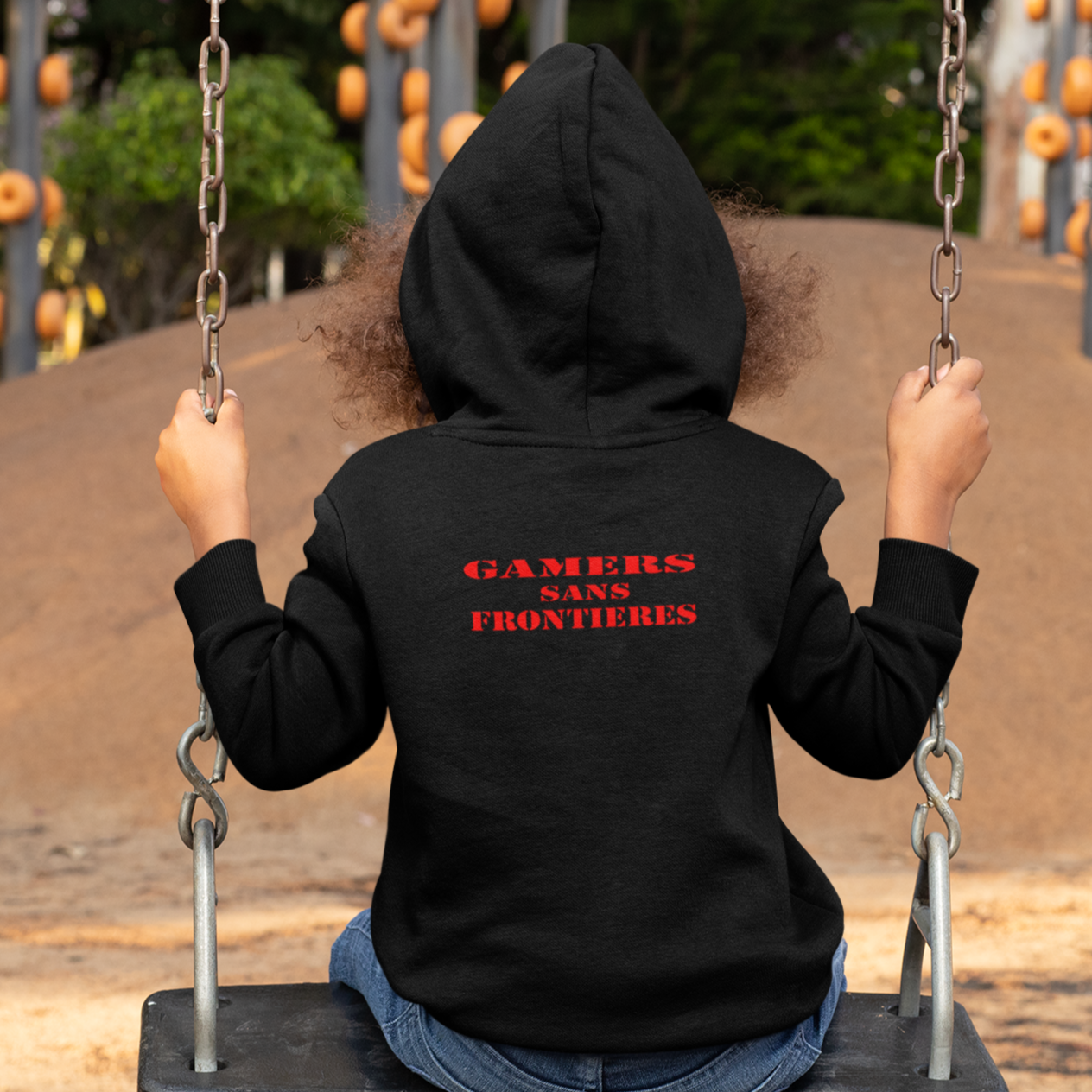 Black Gamers Sans Frontieres Hoodie Gaming Fashion