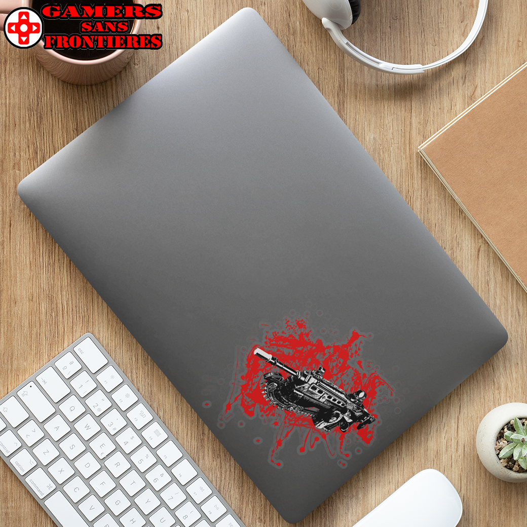 Transparent Outdoor Sticker - Locust’s Nightmare