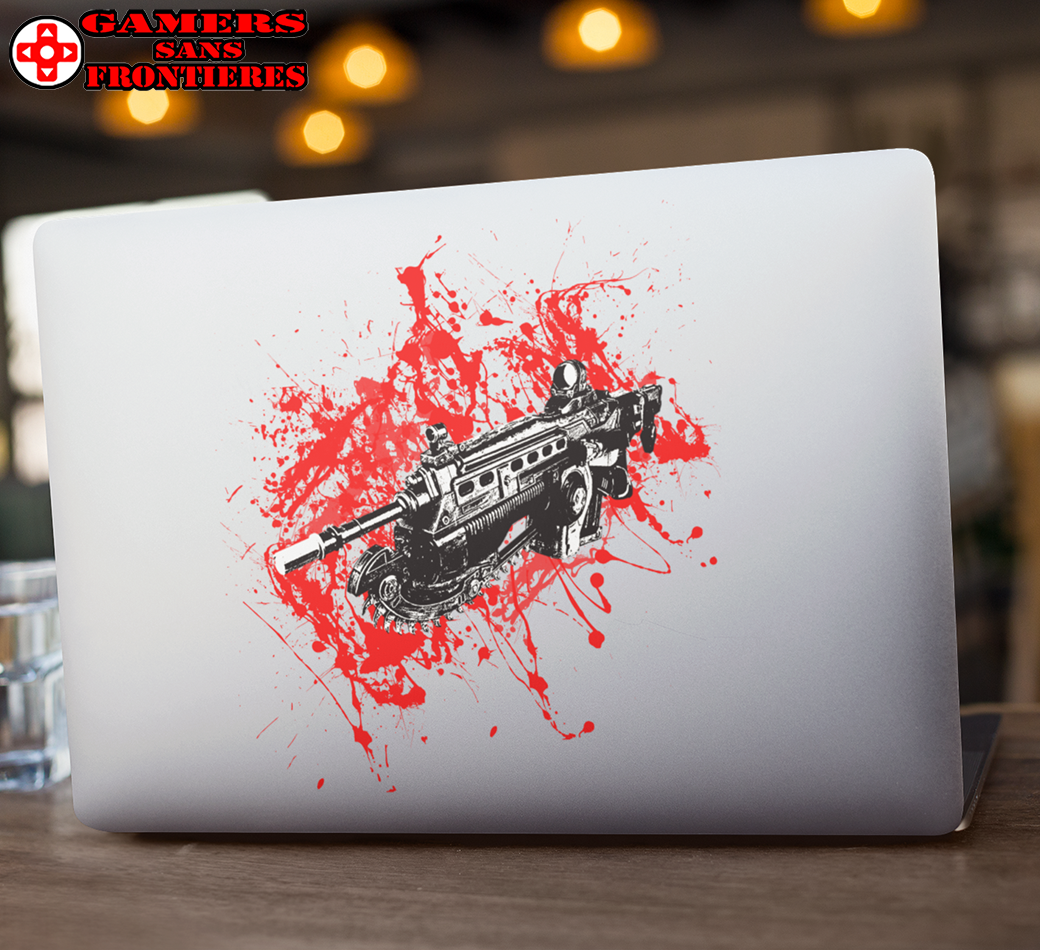 Transparent Outdoor Sticker - Locust’s Nightmare