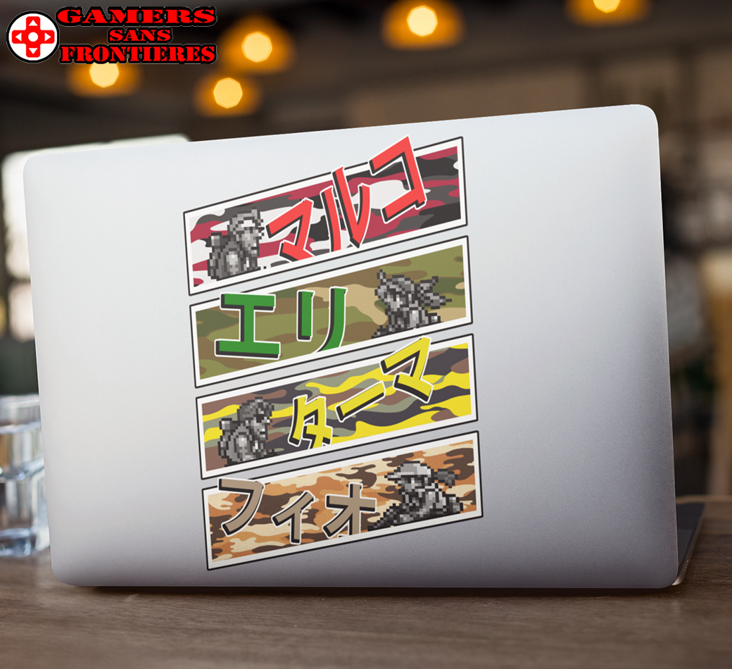 Transparent Outdoor Sticker - Peregrin Camo