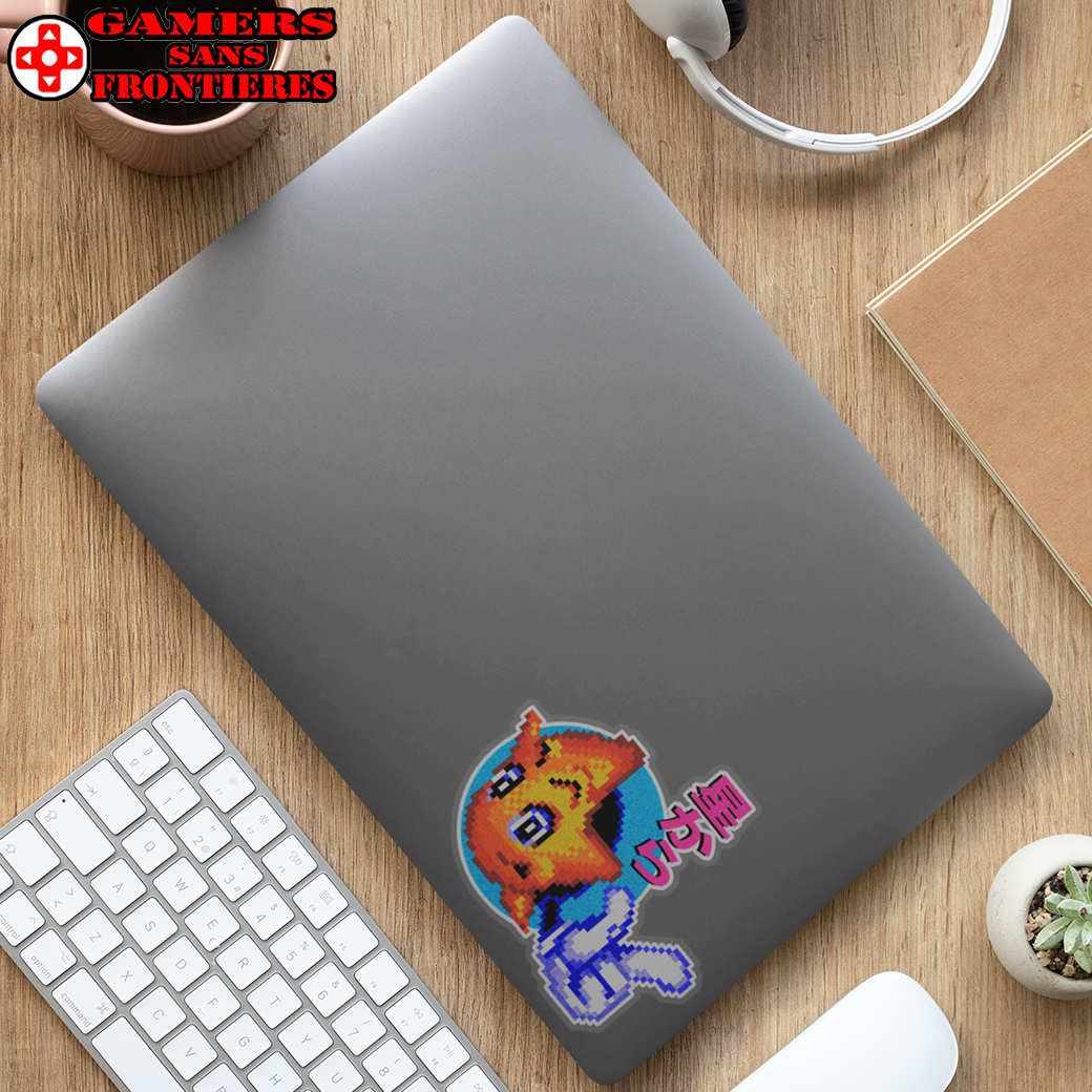 Transparent Outdoor Sticker - Star Defender