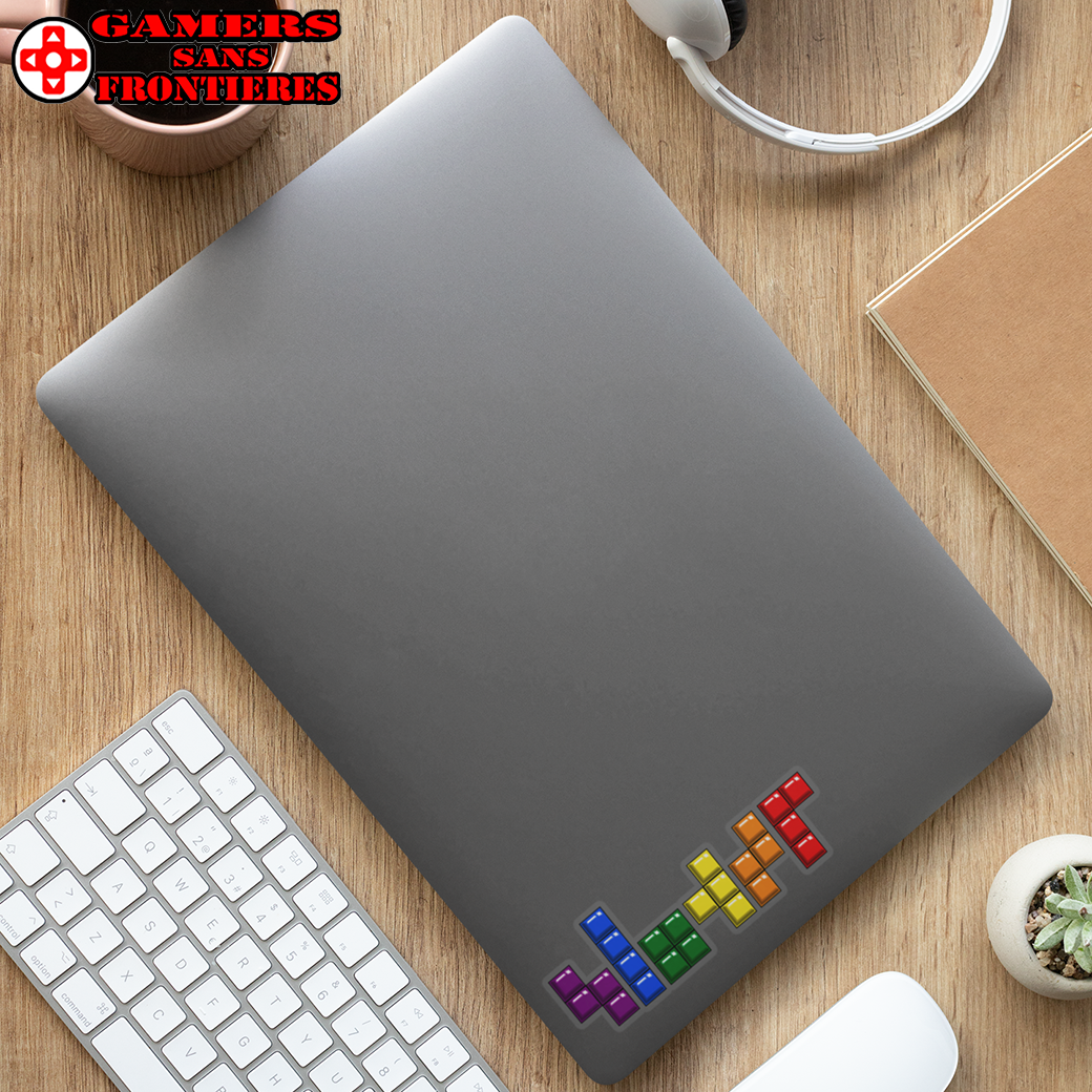Transparent Outdoor Sticker - Blocks’ Diversity