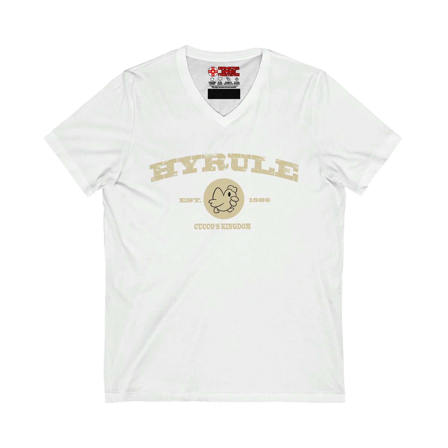 The Legend of Zelda Men's V Tee - Cucco's Kingdom