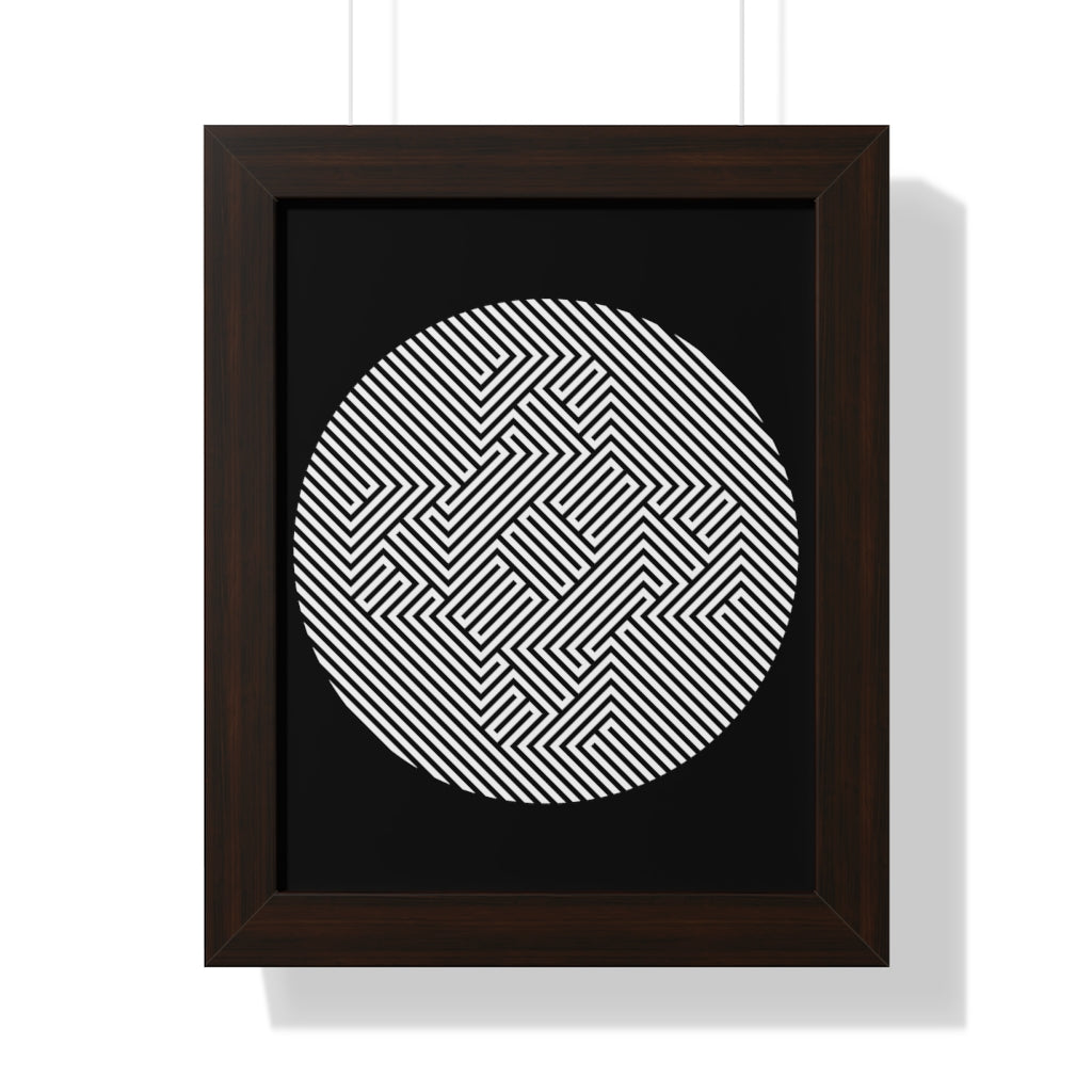 Gamers Sans Frontieres Framed Poster - GSF Stealth