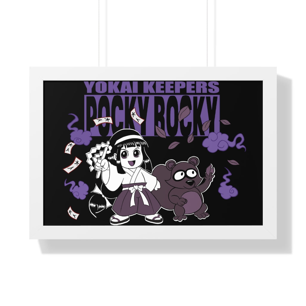 Framed Poster - Yokai Keepers