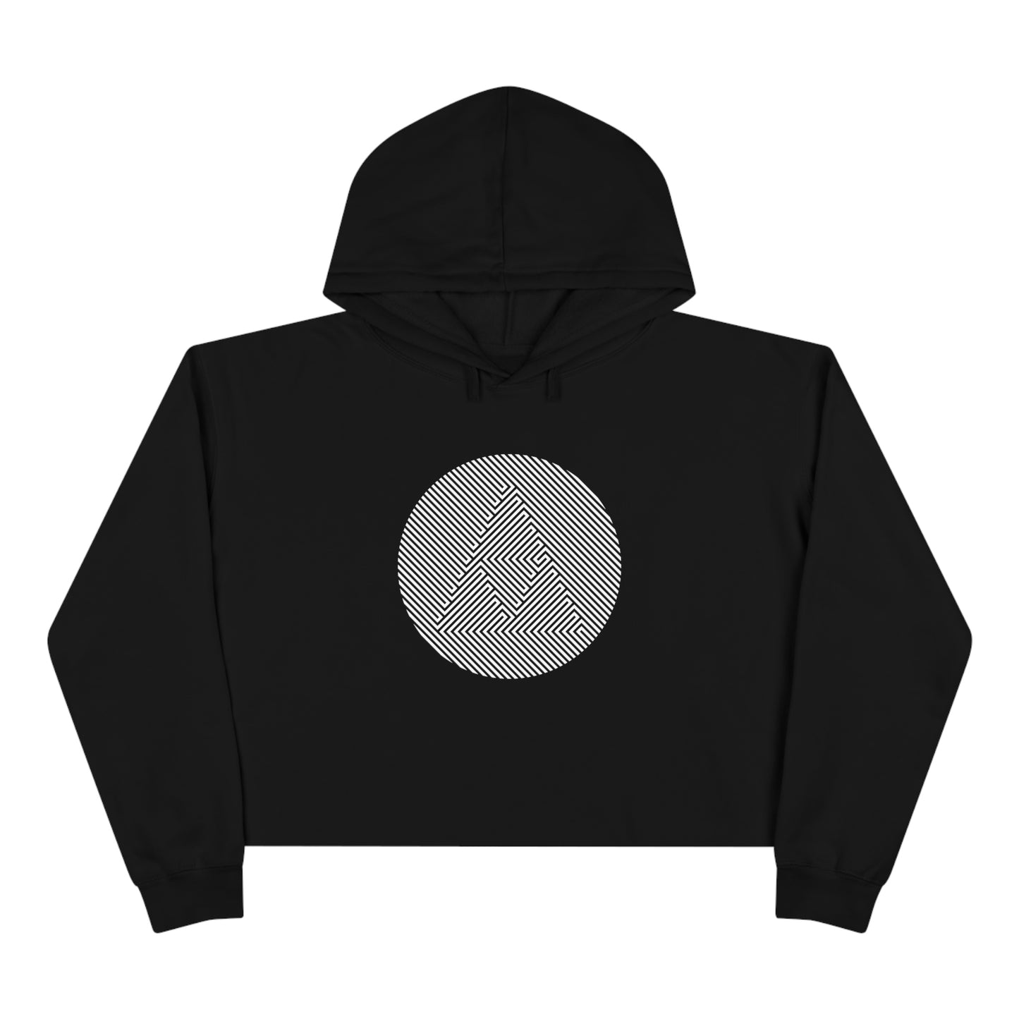 Triforce Stealth Crop Hoodie