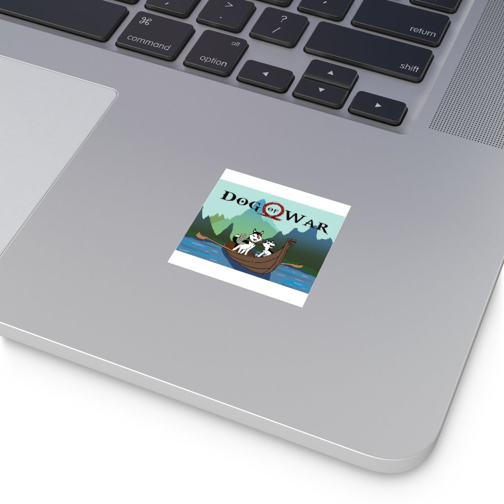 God of War Vinyl Sticker Gaming Merch