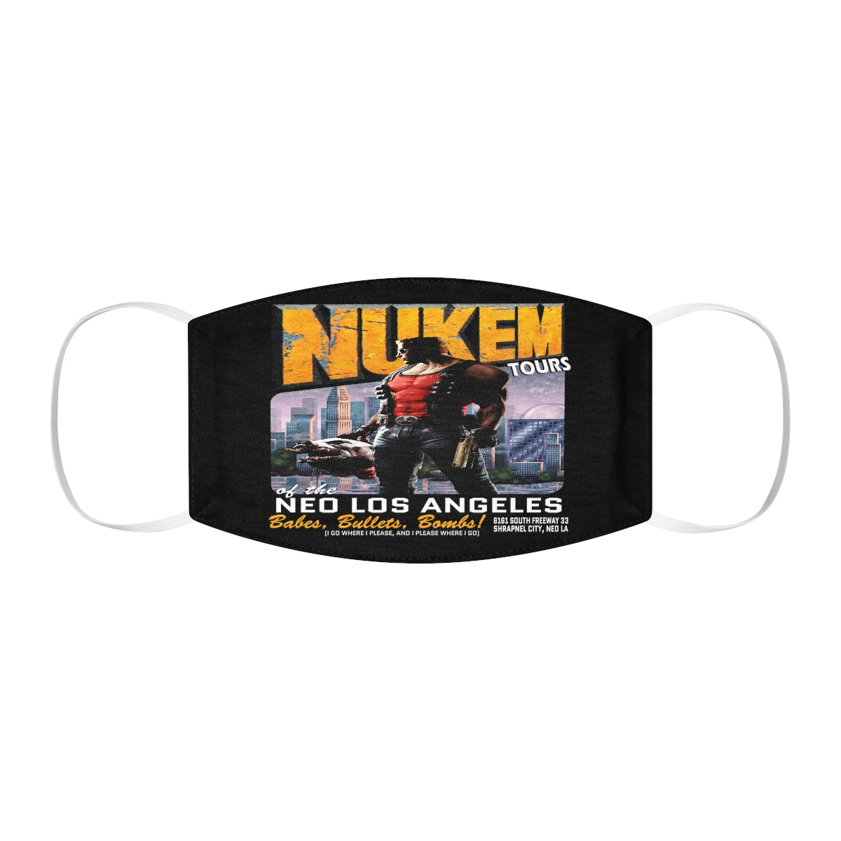 Face Mask - Nukem Tours
