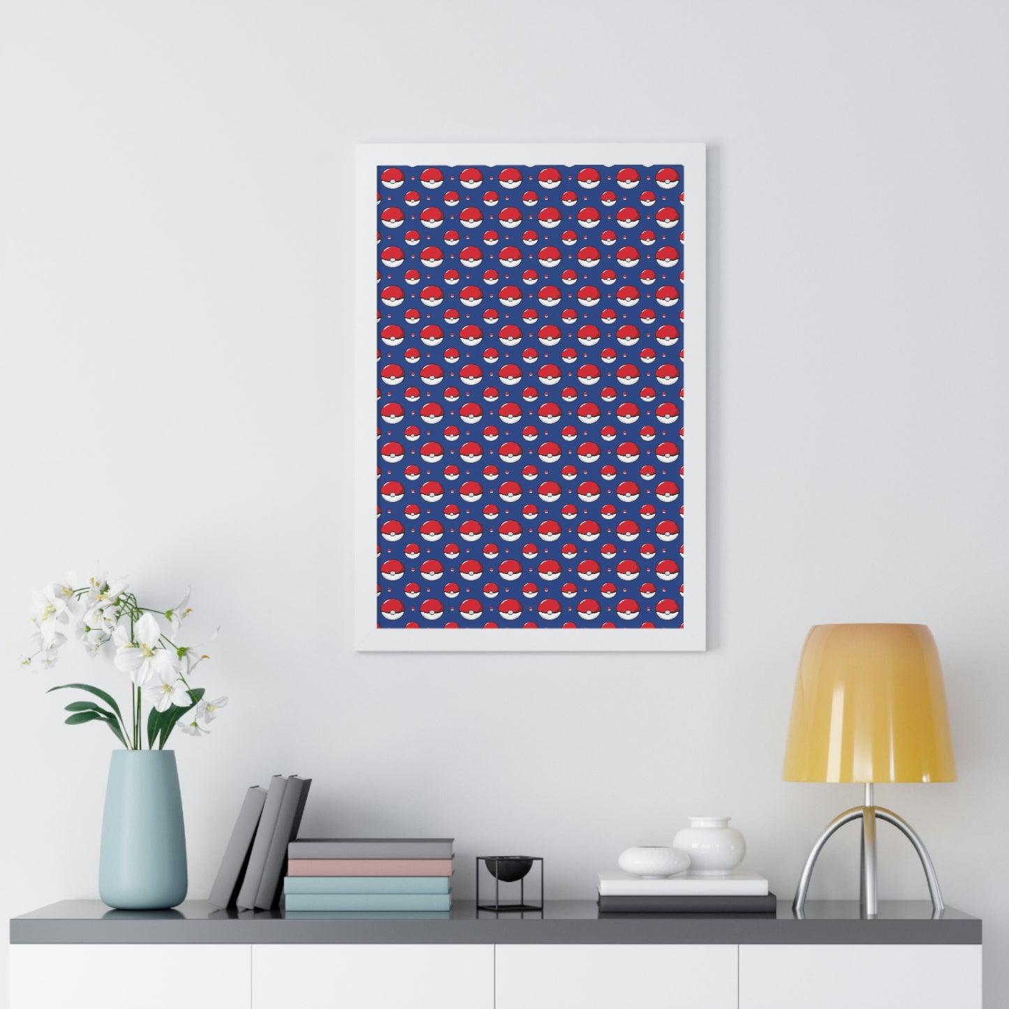 Pokémon Framed Poster - Pokeball