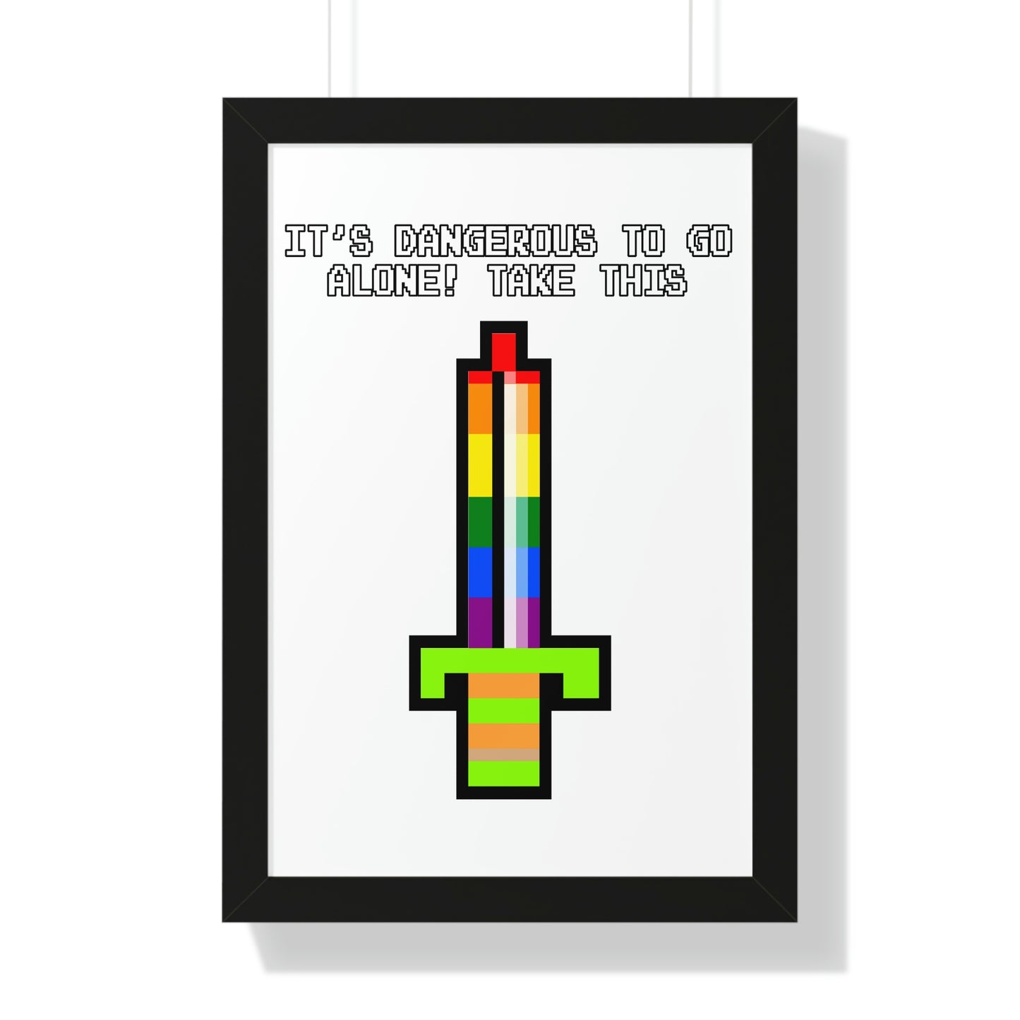 The Legend of Zelda Framed Poster - Going Solo