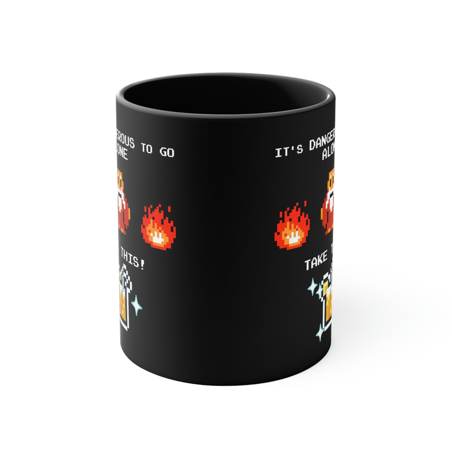 ALS x GAF Mug 11oz - It's Dangerous to go Alone