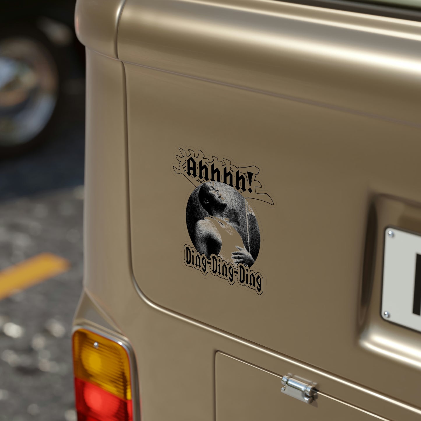 Transparent Outdoor Stickers - The Legendary Duelist