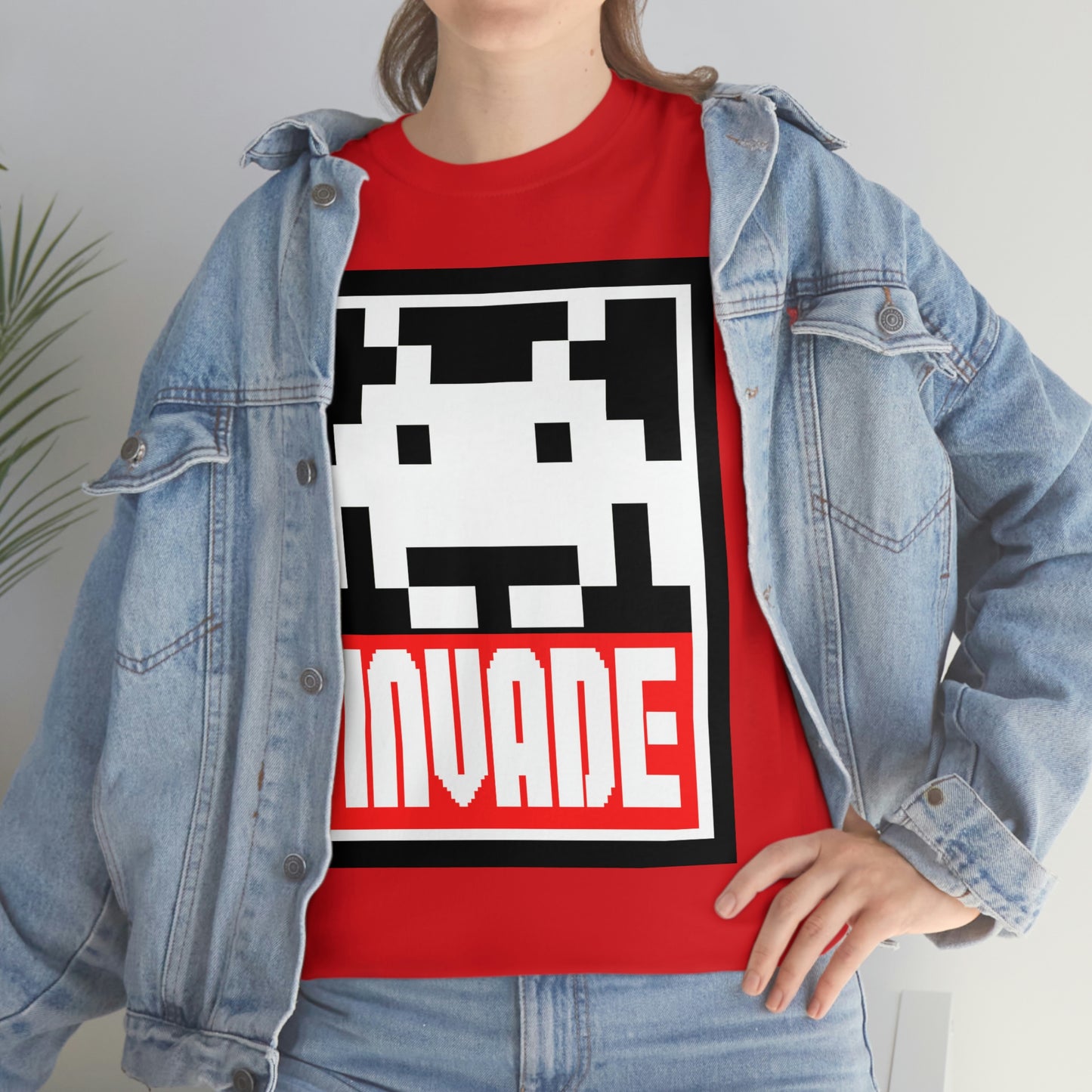 Space Invaders Men's Tee - Obey and Invade