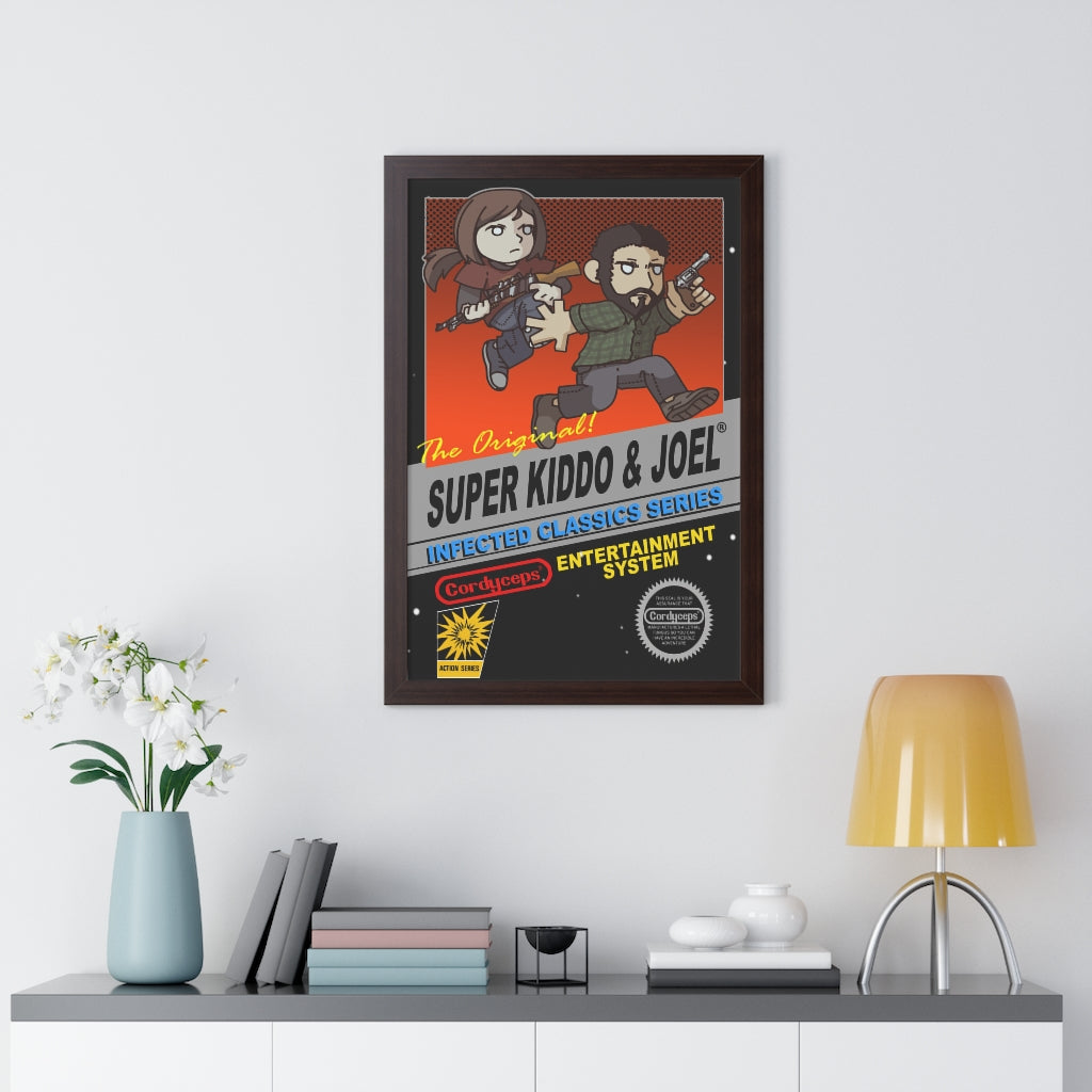 Framed Poster - Super Kiddo & Joel
