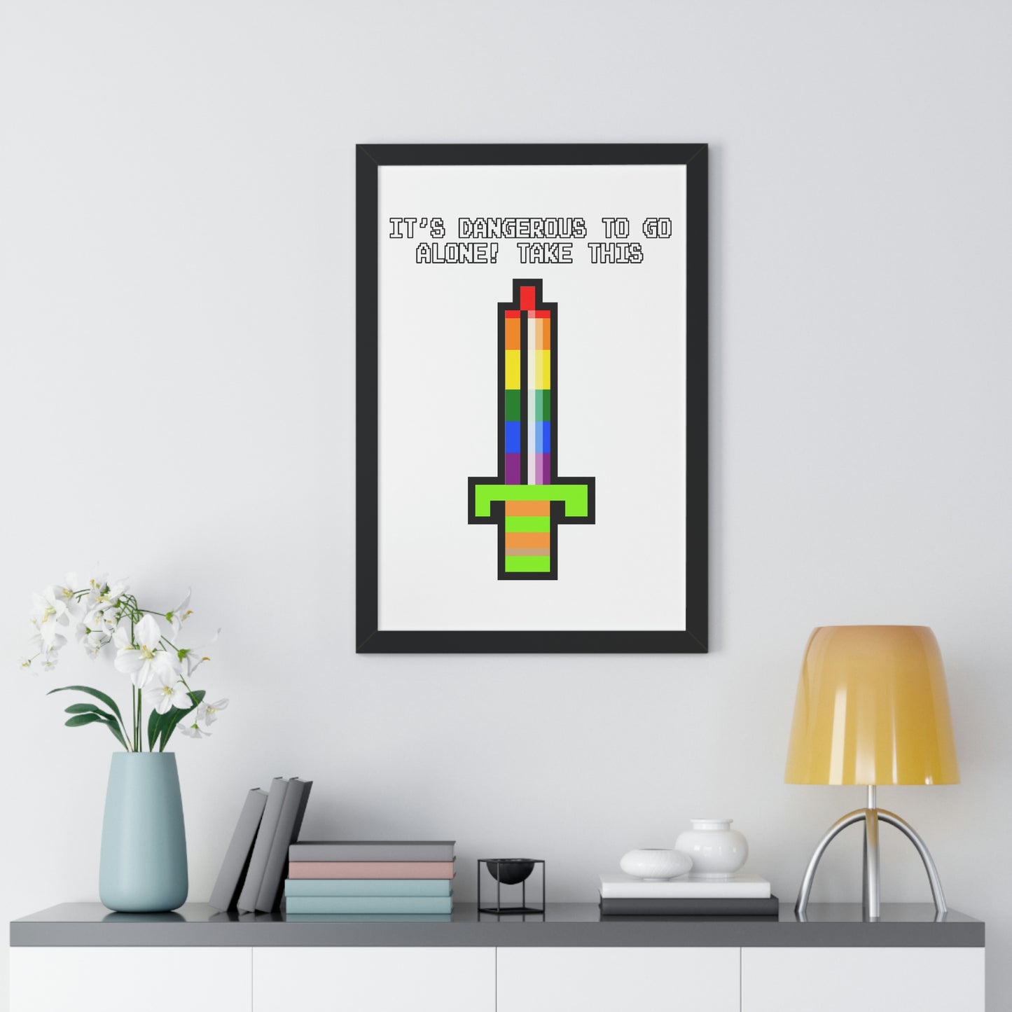 The Legend of Zelda Framed Poster - Going Solo