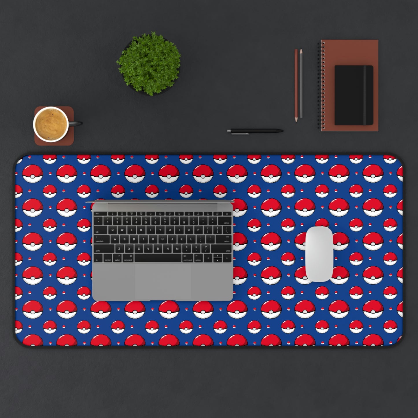 Pokeball Desk Mat