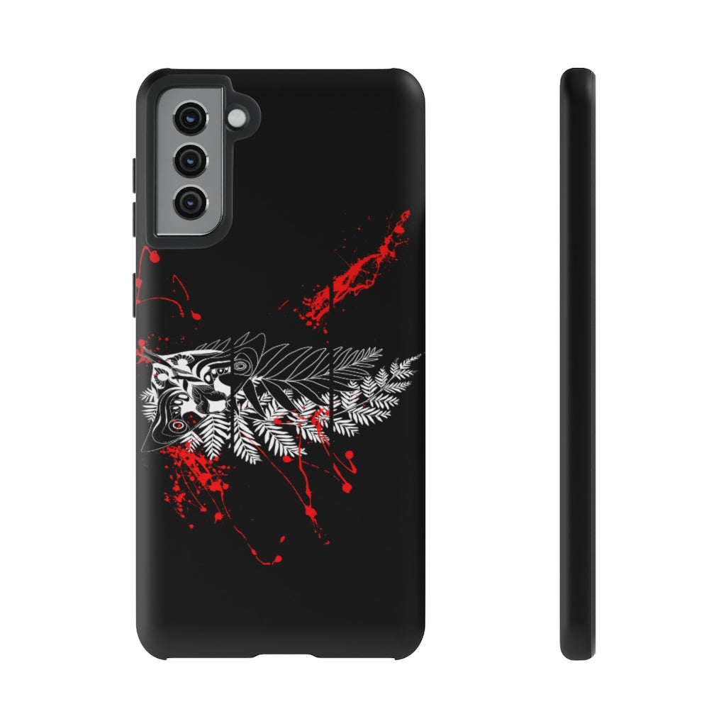 Tough Case - Moth Tattoo Black