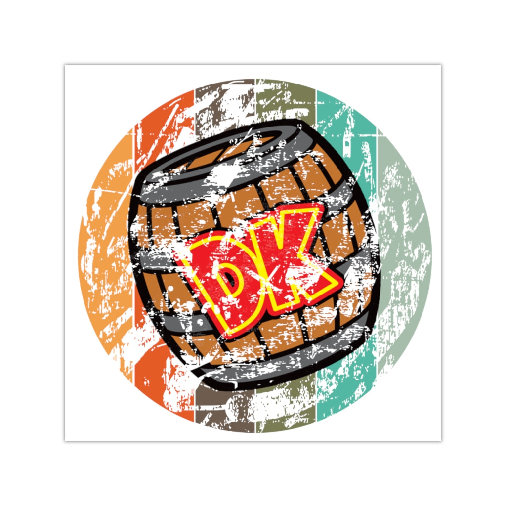 Vinyl Sticker - DK Vintage Barrel