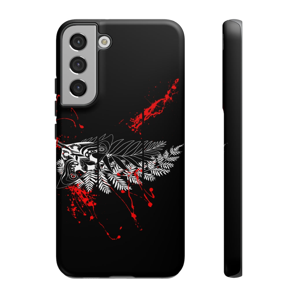 Tough Case - Moth Tattoo Black